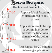 Load image into Gallery viewer, Seven š²šš² Dragons ⢠Topical Acupoint Minerals