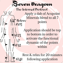 Load image into Gallery viewer, Seven š²šš² Dragons ⢠Topical Acupoint Minerals
