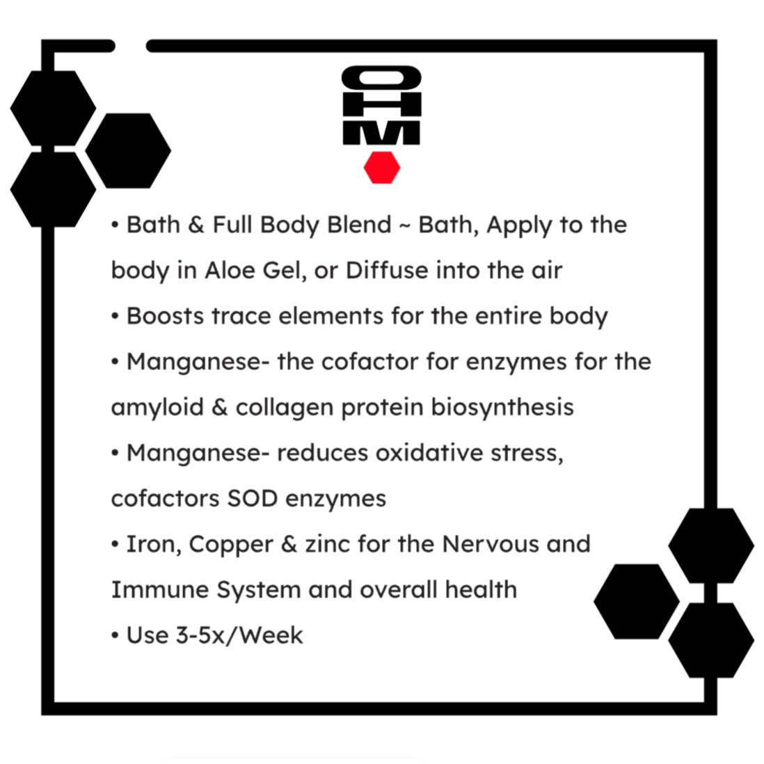 Reconstruct • Rebuild A Better Body Blend – OHM State of Mind