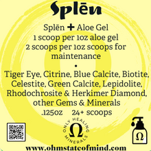 Load image into Gallery viewer, Splēn • Spleen Qi Deficiency Just.Add.Aloe Topical Blend