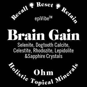 BrainGain 💡 Memory Reset • Topical Blend