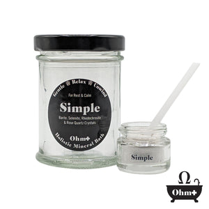 Simple • Mineral Bath Was $30 Now $10